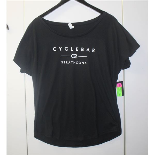 BAILIFF SEIZED: CYCLE BAR WOMENS TEE SZ LARGE