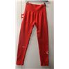 BAILIFF SEIZED: RED SEAMLESS LEGGING SIZE LARGE