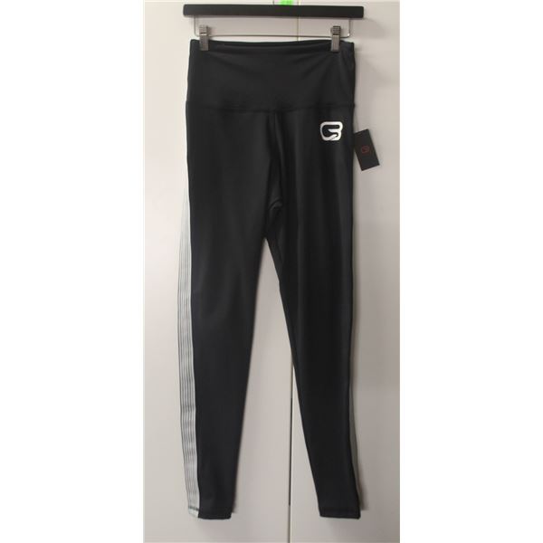 BAILIFF SEIZED: STRUT THIS SAGE BLK/WHT LEGGINGS