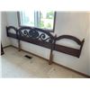 Image 1 : Wood Headboard