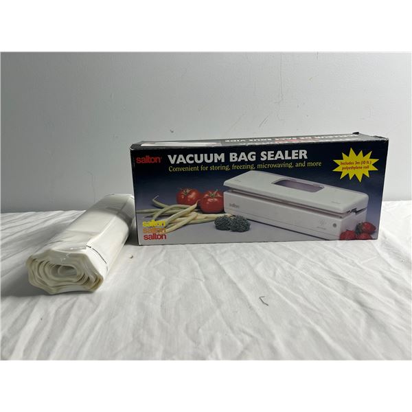 Salton Vacuum Bag Sealer with Bags