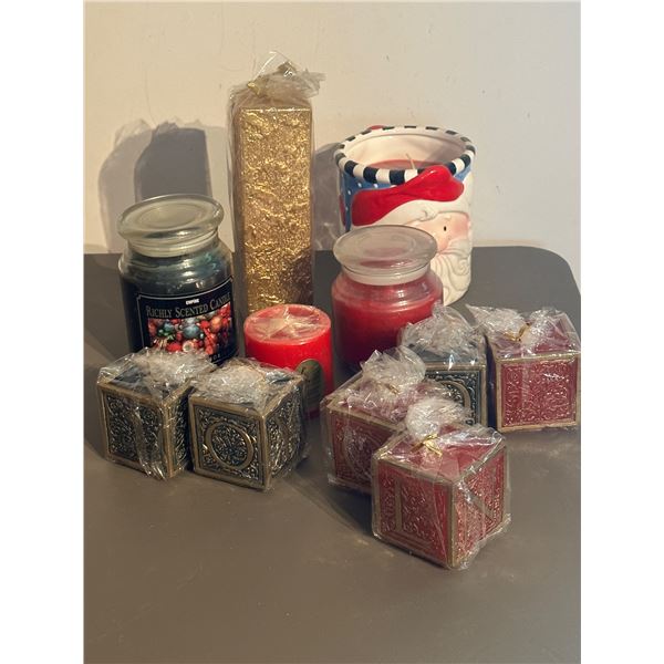 Christmas Candles Lot