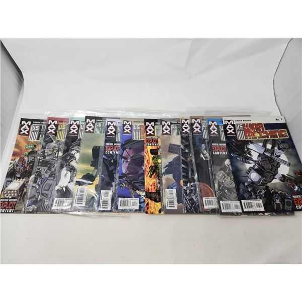 US War Machine Comic Lot