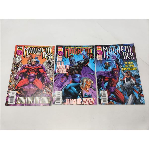 Magneto Rex Comic Lot