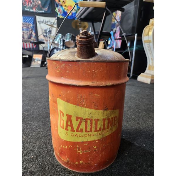 Antique 5 Gallon Gazoline Pail
