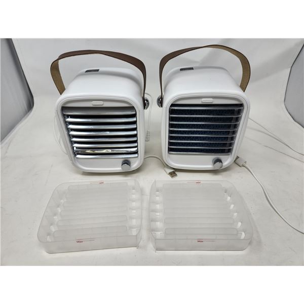 2 Mini Portable Air Conditioners