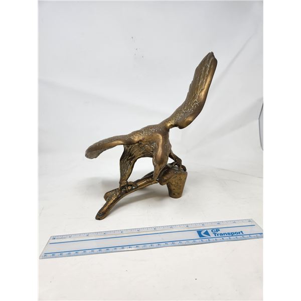 Vintage Brass Eagle 11" Tall