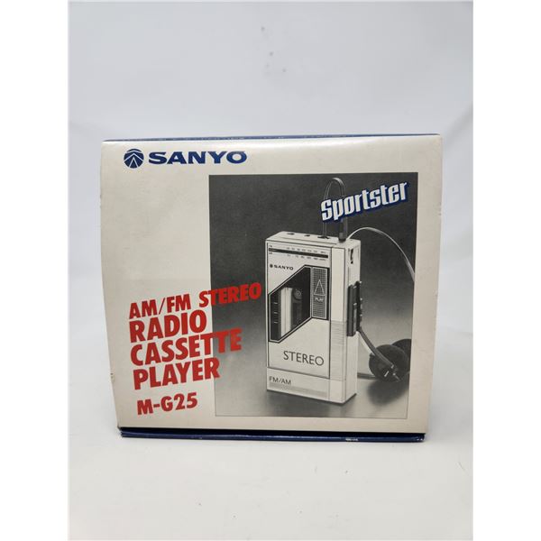 Sanyo Sportster Radio and Cassette Player