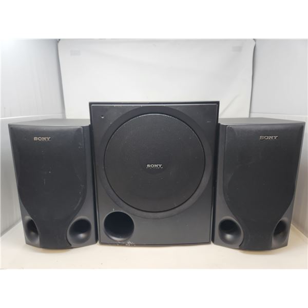 Sony Subwoofer and Speakers