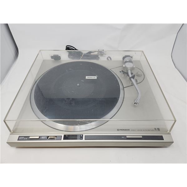 Vintage Pioneer Record Player