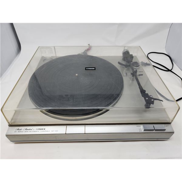 Vintage Fisher Record Player