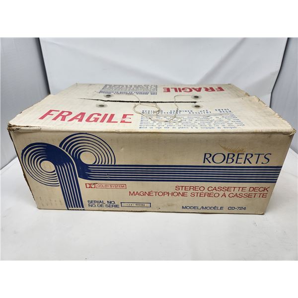 Vintage Roberts Stereo Cassette Deck