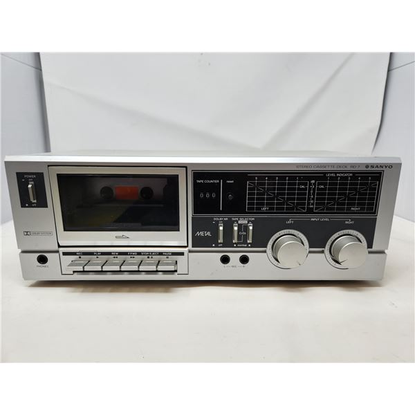 Vintage Sanyo Tape Player