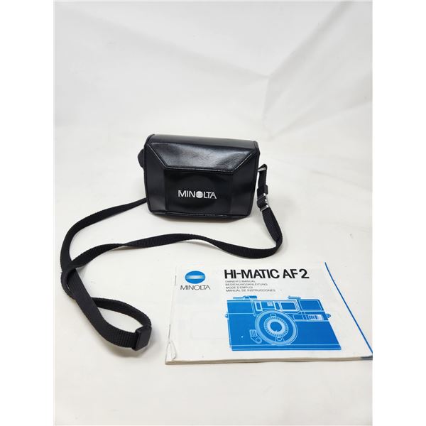 Minolta Hi-Matic AF2 Camera