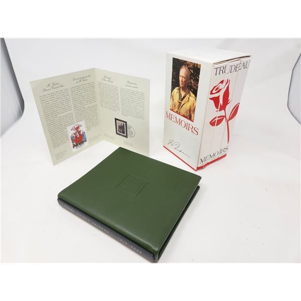 Pierre Trudeau VHS and Collectible Stamp Set