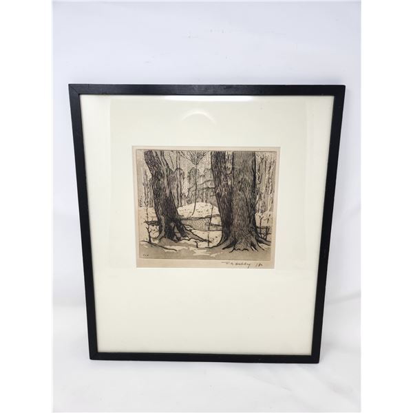 Framed Original Sketch by Local Canadian Artist