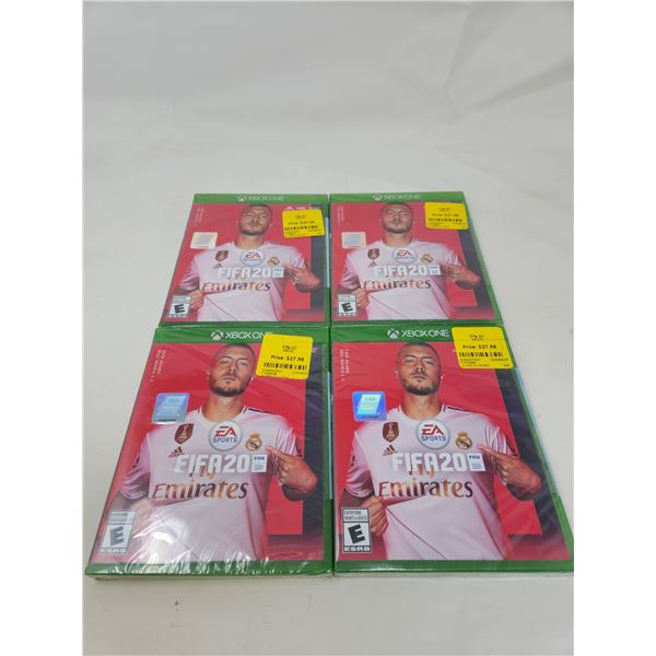 4 New Fifa20 Xbox One Games