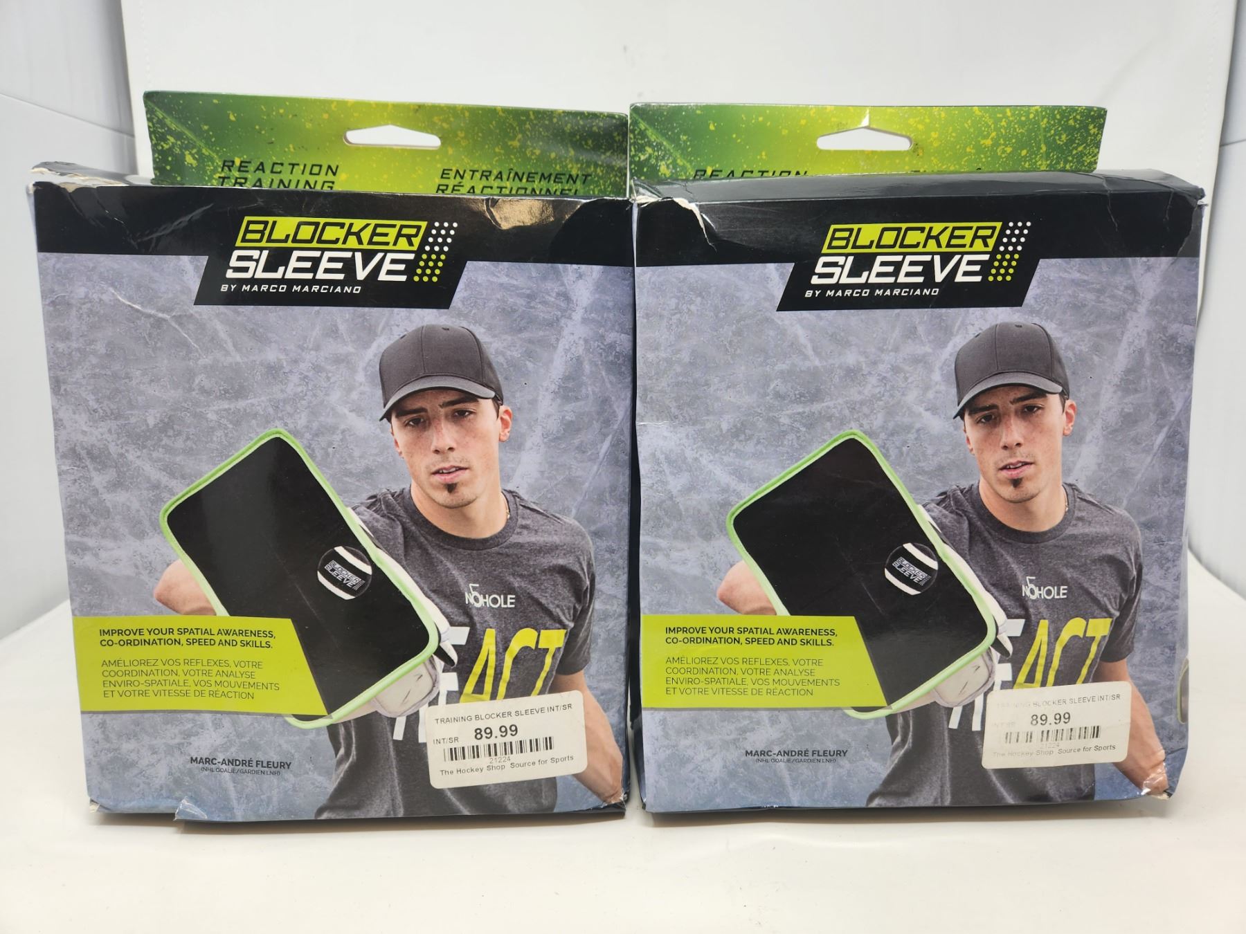 Training Blockers New Reaction Training Blocker Sleeves by Marco Marciano