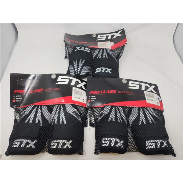 New STX Pro Clash Lacrosse Bicep Pads Youth Small