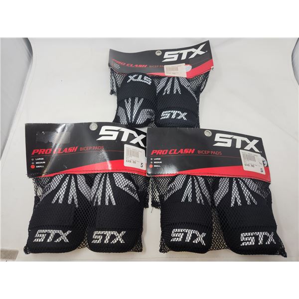 New STX Pro Clash Lacrosse Bicep Pads Youth Small