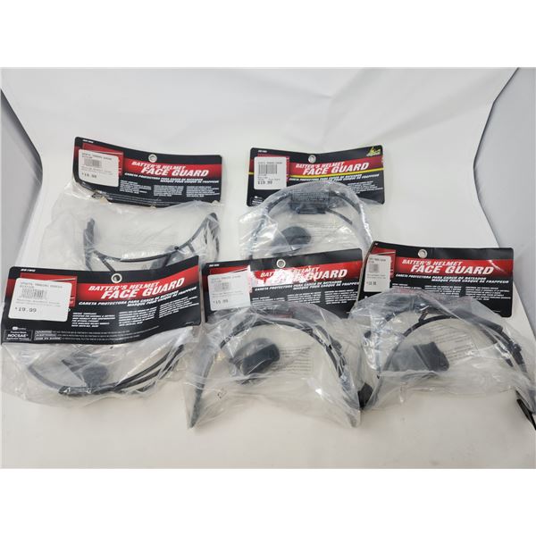 New Rawlings Batters Helmet Face Guards