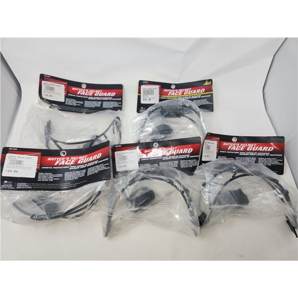 New Rawlings Batters Helmet Face Guards