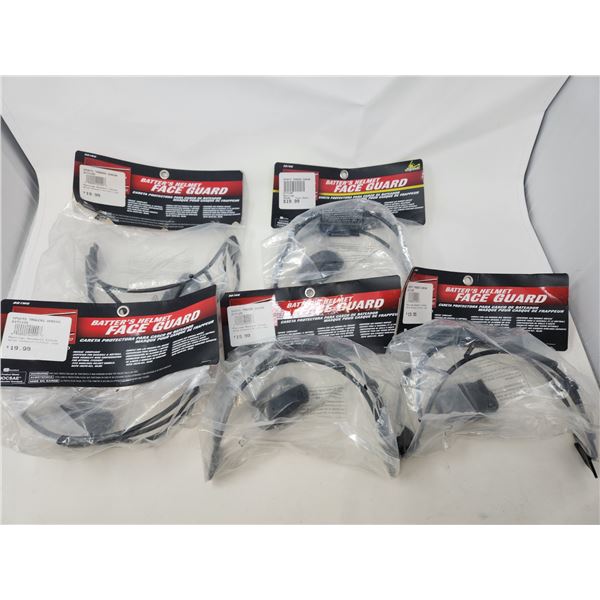 New Rawlings Batters Helmet Face Guards