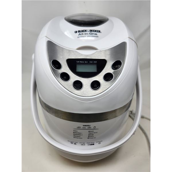 Black & Decker All-In-One Bread Maker