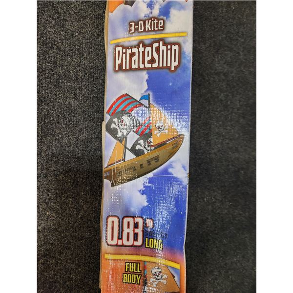New 3-D Pirate Ship Kite