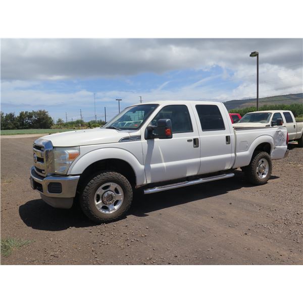 2011 Ford F250 Super Duty 4WD Pickup Truck, 42691 Miles, Lic. 150KBP, Starts & Runs (See Video)