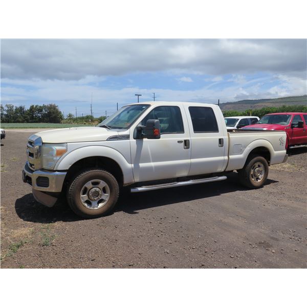 2011 Ford F250 Super Duty 4WD Pickup Truck, 99265 Miles, Lic. 154KBP, Starts & Runs (See Video)