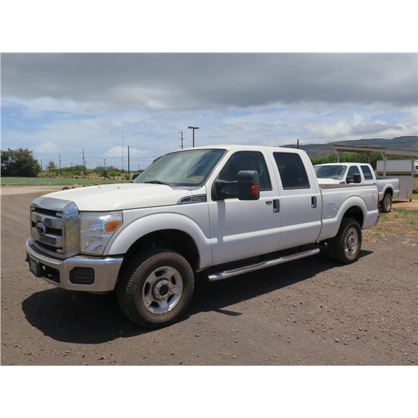 2012 Ford F250 Super Duty 4WD Pickup Truck, 112636 Miles, Lic. 440KBP, Starts & Runs (See Video)