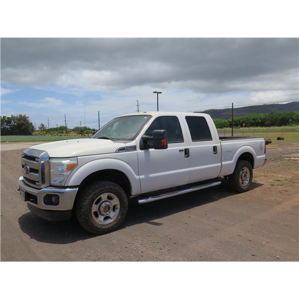 2016 Ford F250 Super Duty 4WD Pickup Truck, 71441 Miles, Lic. 486KBR, Starts & Runs (See Video)