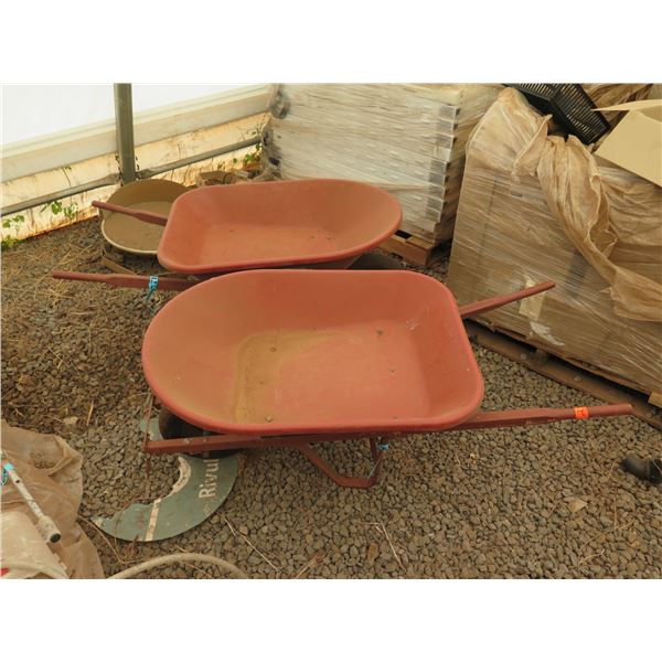 Qty 2 Wheelbarrows