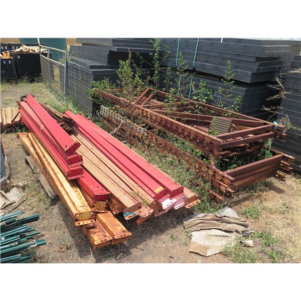 Pallet Racking Material, Unassembled, Unknown If Complete