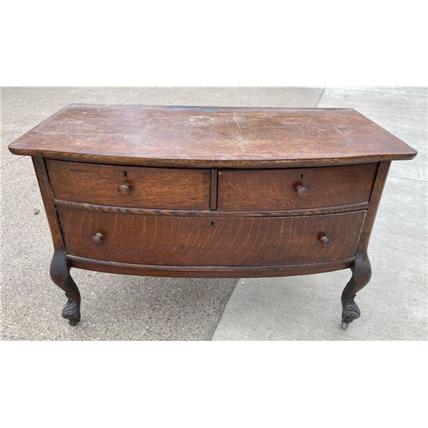 CURVED FRONT, OAK PETIT BUFFET