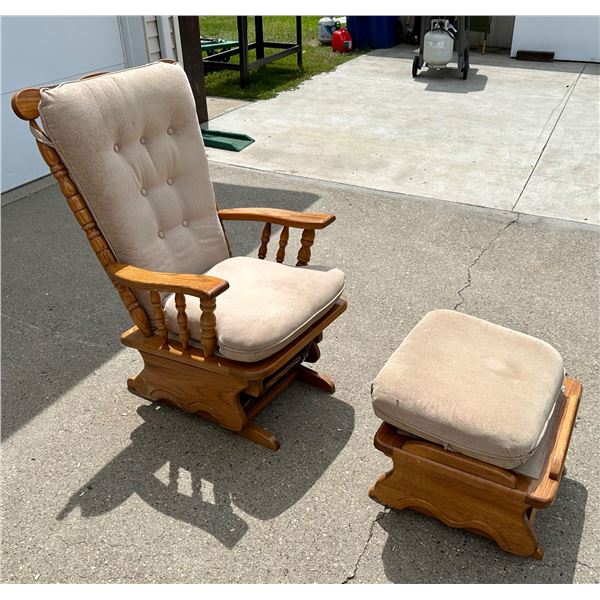 PLATFORM ROCKER AND OTTOMAN