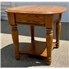 Image 1 : ROUND OAK END TABLE