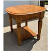 Image 2 : ROUND OAK END TABLE