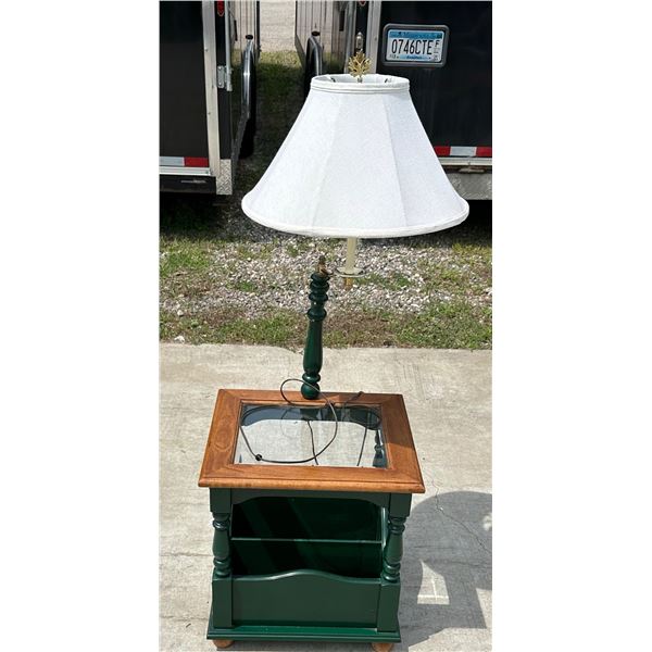 LAMP END TABLE