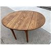 Image 4 : OAK DROP LEAF TABLE