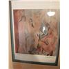 Image 3 : Les Demoiselles D'Avignon Print by Pablo Picasso - Handsigned by Picasso's Son (22.25" x 26.25")