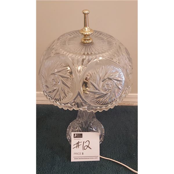 Crystal Lamp (14")