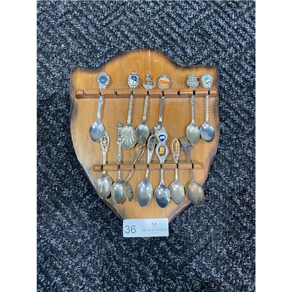 Assortment Of Decorative Teaspoons