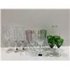 Image 1 : Assortment Of Crystal And Glass Wine Glasses