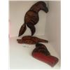 Image 1 : 3 Wooden Art Pieces