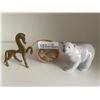 Image 2 : Elegant Torso Shaped Jewelry Hanger, Brass Pony & Polar Bear Statue & More