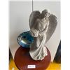 Image 1 : Fruit Bowl and Angel Statue (19" tall)