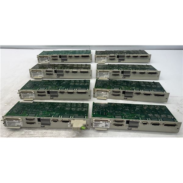 Lot of (8) Siemens #6SN1118-0DJ23-0AA2 Circuit Boards