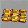 Image 1 : Natural Golden Yellow Citrine 6 Pcs {Flawless-VVS1}